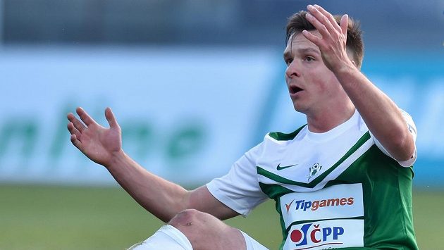 Jablonecký útočník Stanislav Tecl. Jablonecký útočník Stanislav Tecl.