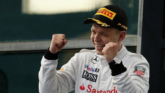 Kevin Magnussen si při své premiéře ve formuli 1 vyjel se svým mclarenem druhou příčku. Kevin Magnussen si při své premiéře ve formuli 1 vyjel se svým mclarenem druhou příčku.