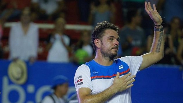 Švýcarský tenista Stanislas Wawrinka na turnaji v mexickém Acapulku. Švýcarský tenista Stanislas Wawrinka na turnaji v mexickém Acapulku.