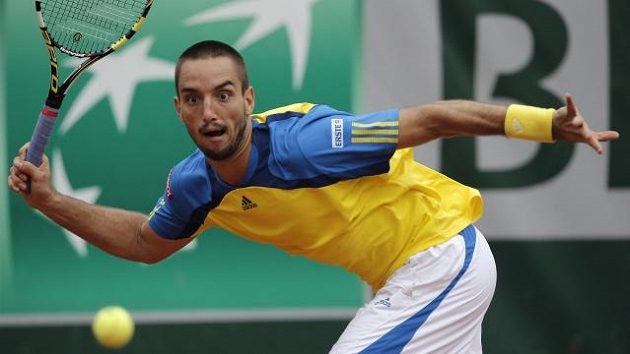 Srbský tenista Viktor Troicki Srbský tenista Viktor Troicki