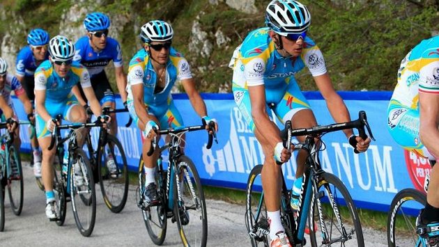 Cyklista Roman Kreuziger na Giro d´Italia. Cyklista Roman Kreuziger na Giro d´Italia.