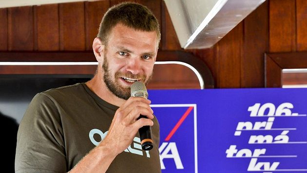 Skifař Ondřej Synek před 106. ročníkem veslařské regaty Primátorky. Skifař Ondřej Synek před 106. ročníkem veslařské regaty Primátorky.