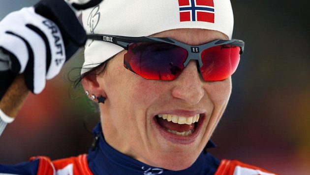 Fenomenální norská lyžařka Marit Björgenová. Fenomenální norská lyžařka Marit Björgenová.