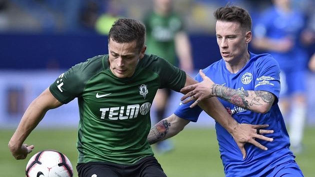 Jan Sýkora (vpravo) z Liberce a Tomáš Holeš z Jablonce. Jan Sýkora (vpravo) z Liberce a Tomáš Holeš z Jablonce.