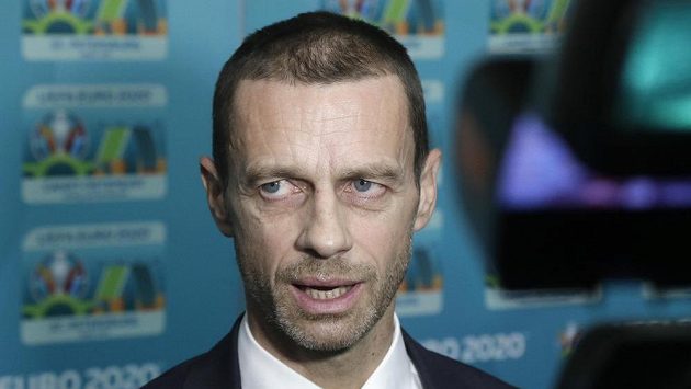 Šéf UEFA Aleksander Čeferin. Šéf UEFA Aleksander Čeferin.