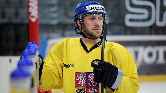 Ivan Rachůnek na tréninku české reprezentace. Ivan Rachůnek na tréninku české reprezentace.