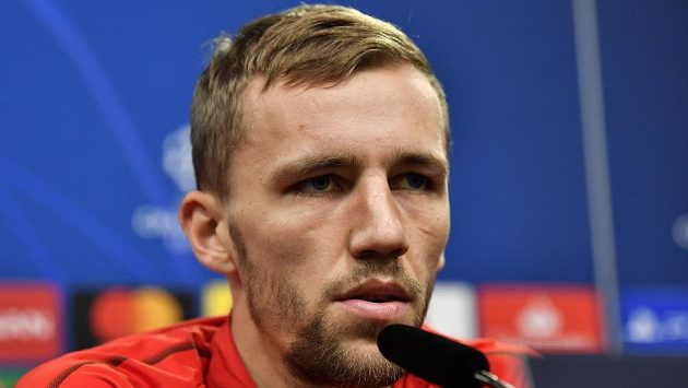 Největší hvězda fotbalové Slavie Tomáš Souček. Největší hvězda fotbalové Slavie Tomáš Souček.