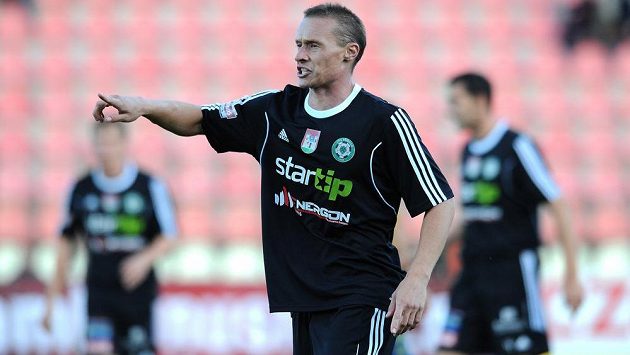 Obránce Příbrami Tomáš Zápotočný. Obránce Příbrami Tomáš Zápotočný.