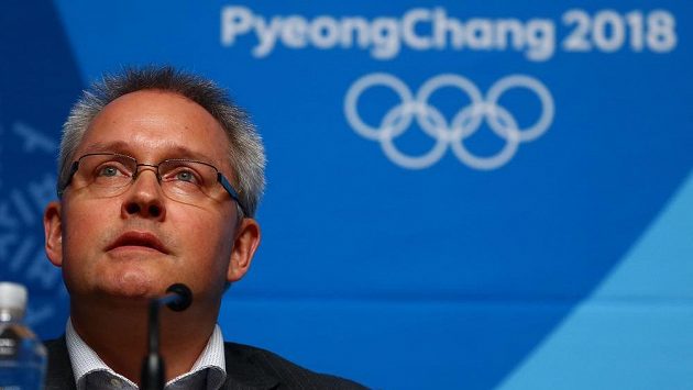 Matthieu Reeb, generální sekretář CAS, vysvětluje verdikt sportovní arbitráže v případu dopingu ruských sportovců. Matthieu Reeb, generální sekretář CAS, vysvětluje verdikt sportovní arbitráže v případu dopingu ruských sportovců.