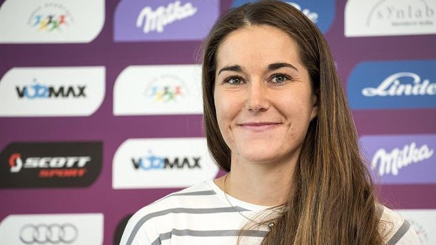 Slalomářka Šárka Strachová. Slalomářka Šárka Strachová.