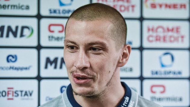 Liberecký obránce Martin Ševc před finále extraligy. Liberecký obránce Martin Ševc před finále extraligy.