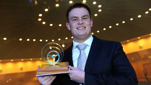 Trucker Adam Lacko na slavnostním vyhlášení ankety Zlatý volant 2012 v pražském Top Hotelu. Trucker Adam Lacko na slavnostním vyhlášení ankety Zlatý volant 2012 v pražském Top Hotelu.