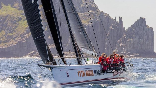 Maxijachta Wild Oats XI v 74. ročníku tradiční regaty Sydney - Hobart. Maxijachta Wild Oats XI v 74. ročníku tradiční regaty Sydney - Hobart.