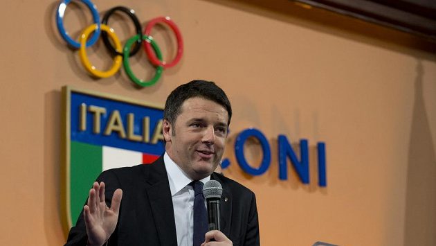 Premiér Matteo Renzi potvrdil, že se Italové budou ucházet o pořádání olympiády v roce 2024. Premiér Matteo Renzi potvrdil, že se Italové budou ucházet o pořádání olympiády v roce 2024.