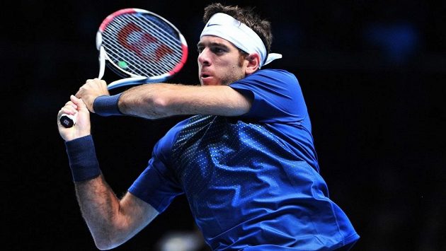 Argentinský tenista Juan del Potro. Argentinský tenista Juan del Potro.