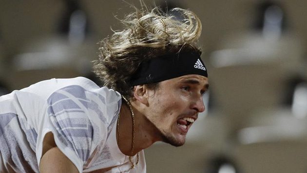 Německý tenista Alexander Zverev Německý tenista Alexander Zverev