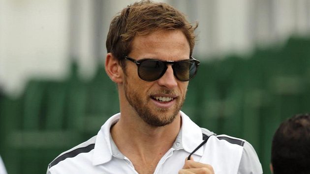 Jenson Button na okruhu Interlagos při Velké ceně Brazílie. Jenson Button na okruhu Interlagos při Velké ceně Brazílie.