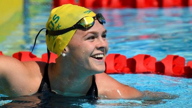 Australská plavkyně Shayna Jacková Australská plavkyně Shayna Jacková