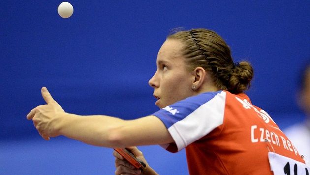 Stolní tenistka Iveta Vacenovská Stolní tenistka Iveta Vacenovská