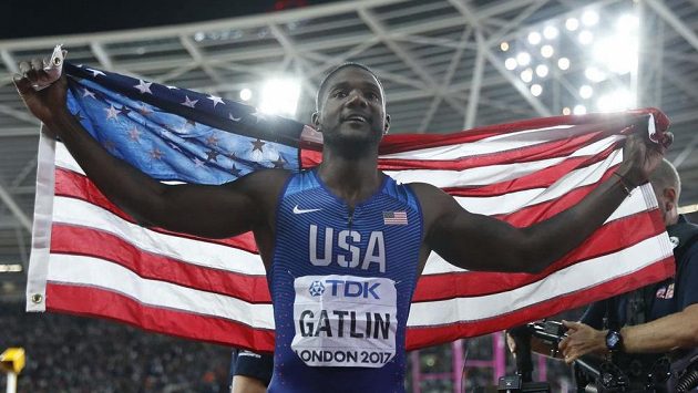 Boltův nástupce Justin Gatlin. Boltův nástupce Justin Gatlin.