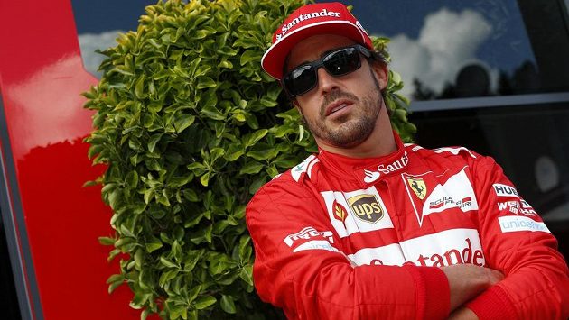 Fernando Alonso při Velké ceně Belgie ve Spa. Fernando Alonso při Velké ceně Belgie ve Spa.