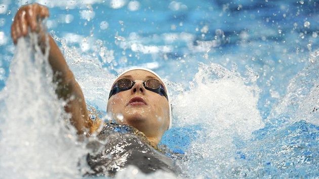Favorizovaná Maďarka Katinka Hosszúová opanovala závod na 200 m znak. Favorizovaná Maďarka Katinka Hosszúová opanovala závod na 200 m znak.