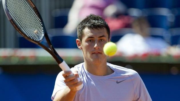 Australský tenista Bernard Tomic Australský tenista Bernard Tomic
