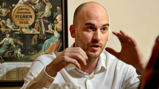 Marketinkový manažer pivovaru Gambrinus Marek Dvořák. Marketinkový manažer pivovaru Gambrinus Marek Dvořák.