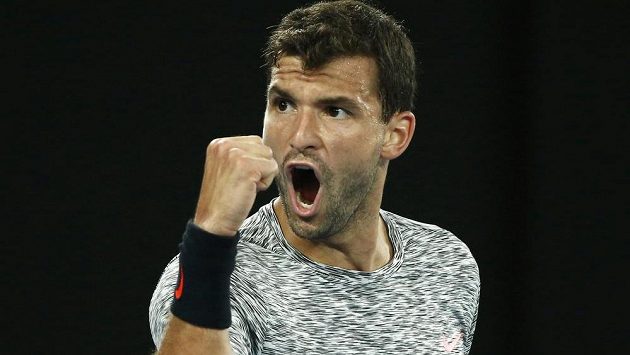 Bulharský tenista Grigor Dimitrov. Bulharský tenista Grigor Dimitrov.