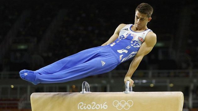 Britský gymnasta Max Whitlock. Britský gymnasta Max Whitlock.