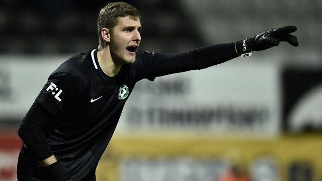 Brankář Příbrami Ondřej Kočí. Brankář Příbrami Ondřej Kočí.