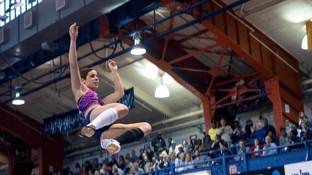 Ekaterini Stefanidiová na mítinku v New Yorku. Ekaterini Stefanidiová na mítinku v New Yorku.