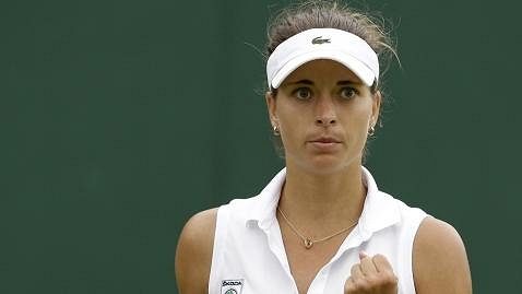 Petra Cetkovská ve Wimbledonu. Petra Cetkovská ve Wimbledonu.
