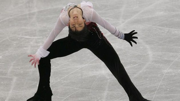 Japonský krasobruslař Juzuru Hanju. Japonský krasobruslař Juzuru Hanju.
