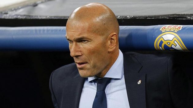 Kouč Realu Madrid Zinedine Zidane. Kouč Realu Madrid Zinedine Zidane.