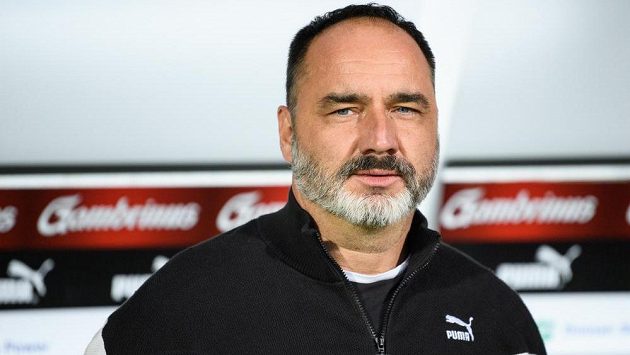 Trenér Slavie Jindřich Trpišovský Trenér Slavie Jindřich Trpišovský