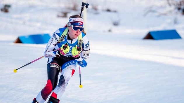 Markéta Davidová po druhé střelbě stíhačku v Kontiolahti vedla, nakonec dojela osmá. Markéta Davidová po druhé střelbě stíhačku v Kontiolahti vedla, nakonec dojela osmá.