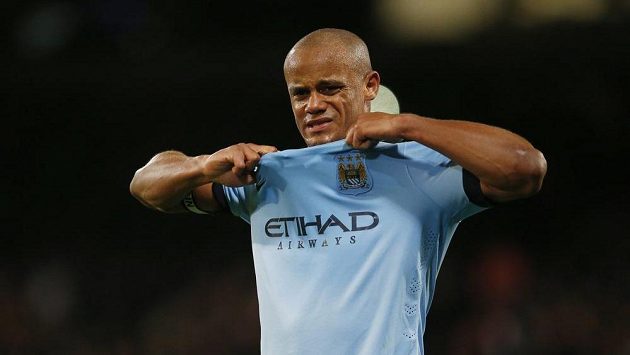 Kapitán fotbalistů City Kompany. Kapitán fotbalistů City Kompany.