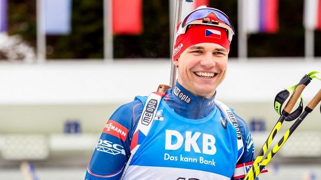 Biatlonista Michal Krčmář Biatlonista Michal Krčmář