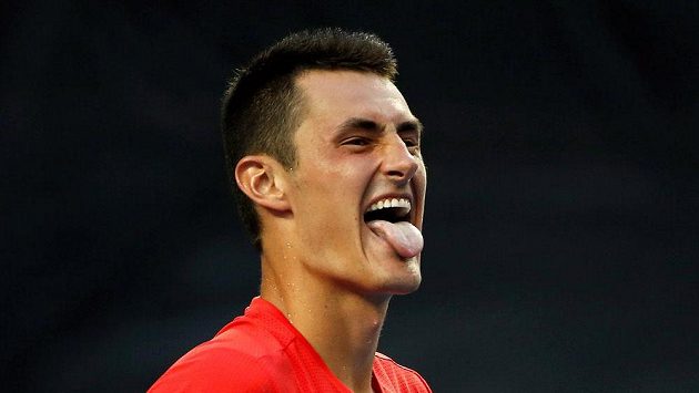 Australský tenista Bernard Tomic Australský tenista Bernard Tomic