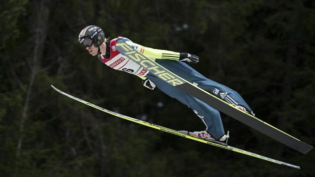 Skokan na lyžích Roman Koudelka. Skokan na lyžích Roman Koudelka.