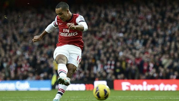 Anglický fotbalista Theo Walcott. Anglický fotbalista Theo Walcott.