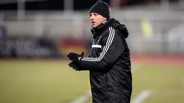 Trenér Slovácka Martin Svědík. Trenér Slovácka Martin Svědík.