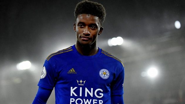 Fotbalista Leicesteru Demarai Gray. Fotbalista Leicesteru Demarai Gray.