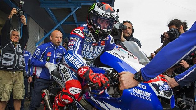 Španělský motocyklista Jorge Lorenzo. Španělský motocyklista Jorge Lorenzo.