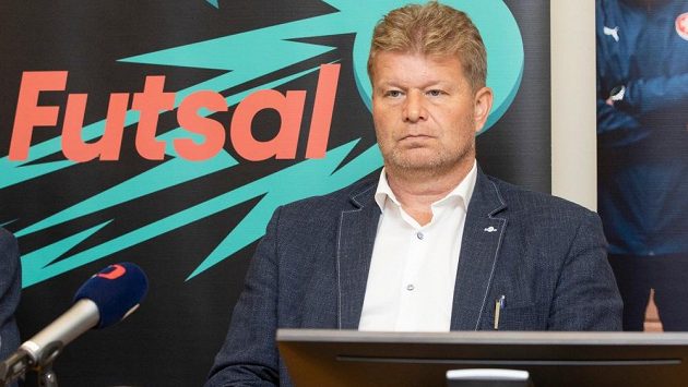 Trenér futsalové reprezentace Tomáš Neumann, ilustrační foto. Trenér futsalové reprezentace Tomáš Neumann, ilustrační foto.