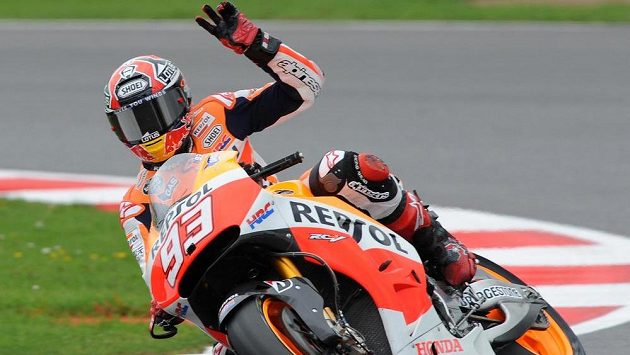 Na ilustračním snímku Španěl Marc Márquez. Na ilustračním snímku Španěl Marc Márquez.