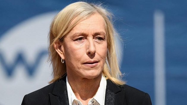 Tenisová legenda Martina Navrátilová Tenisová legenda Martina Navrátilová