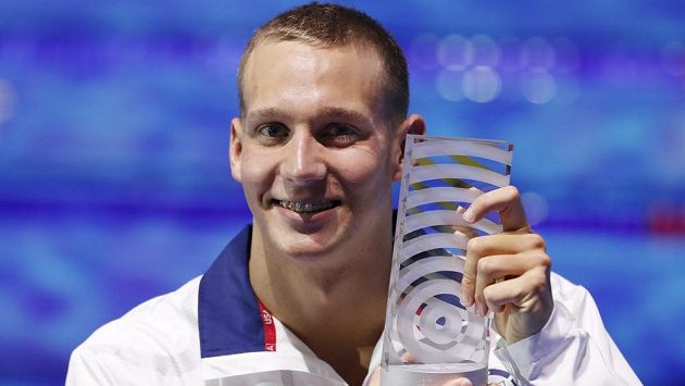 Americký plavec Caeleb Remel Dressel. Americký plavec Caeleb Remel Dressel.