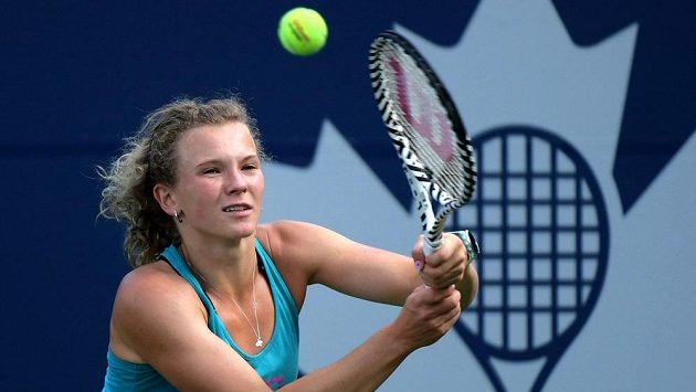Česká tenistka Kateřina Siniaková na turnaji v Torontu. Česká tenistka Kateřina Siniaková na turnaji v Torontu.